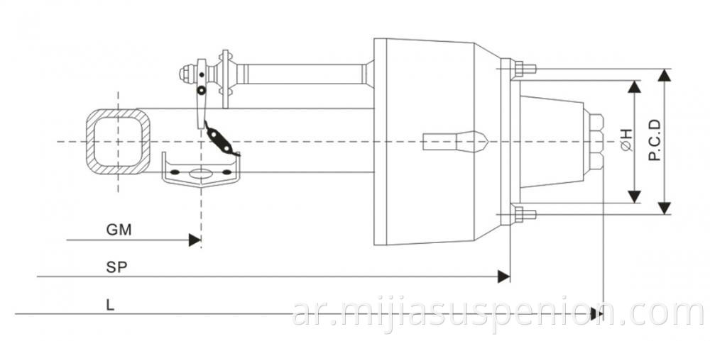 Hub Type Axle 02